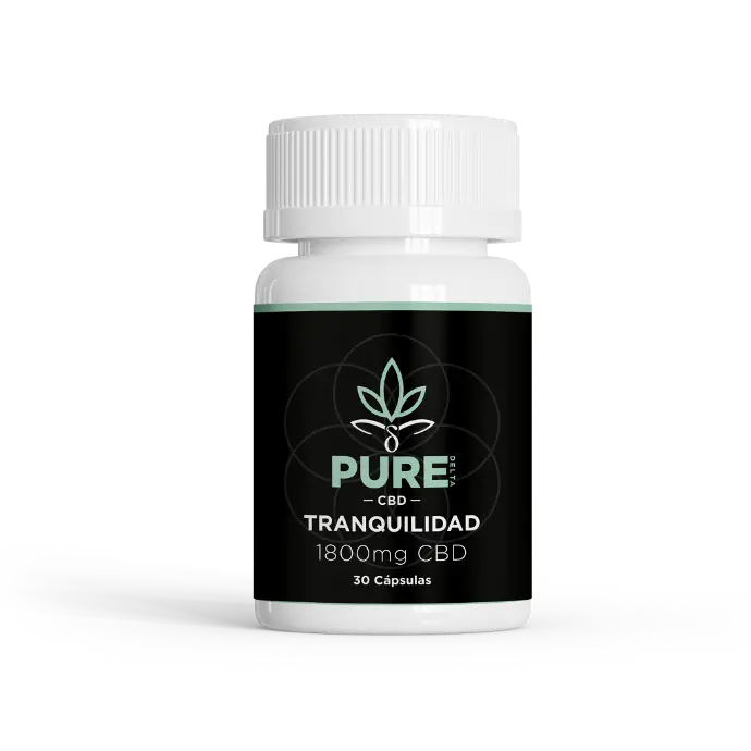 Cápsulas de CBD Tranquilidad 30pz - PURE