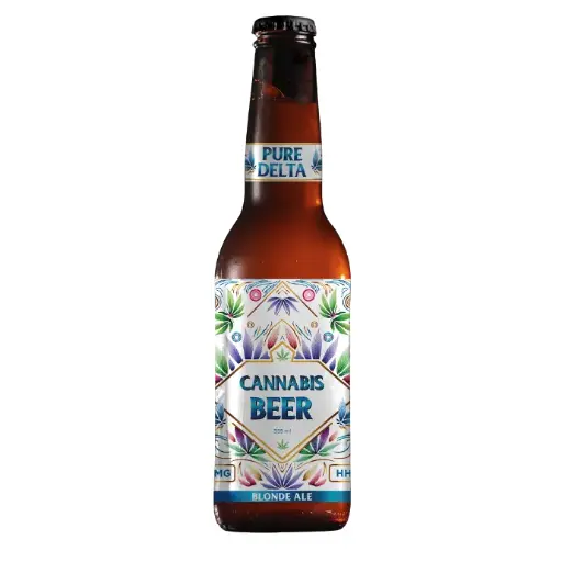 [PUCERBLOALEHHC] Cerveza Blonde Ale 355ml+HHC - PURE