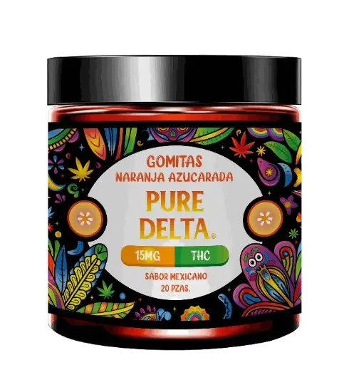 [PUGOMAHHCNARANJA20] Gomitas HHC - Naranja 20pz - PURE