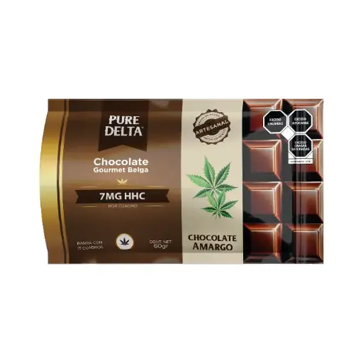 [PU-CHOCOAMARGOTHC] Chocolate Pure Amargo THC