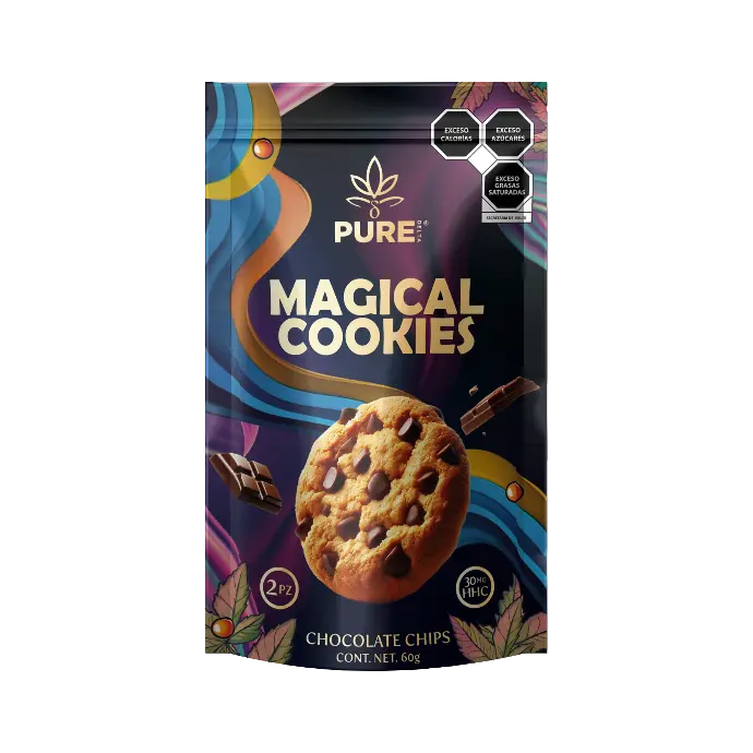 Magic Cookies Pack 2pz - Chocolate Chips - PURE