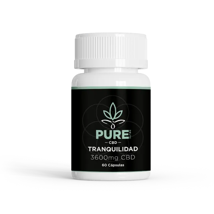 Cápsulas de CBD Tranquilidad 60pz - PURE