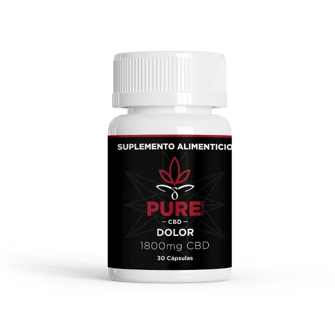 Cápsulas de CBD DOLOR 30pz - PURE