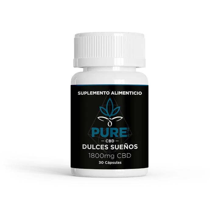 Cápsulas de CBD Dulces Sueños 30pz - PURE