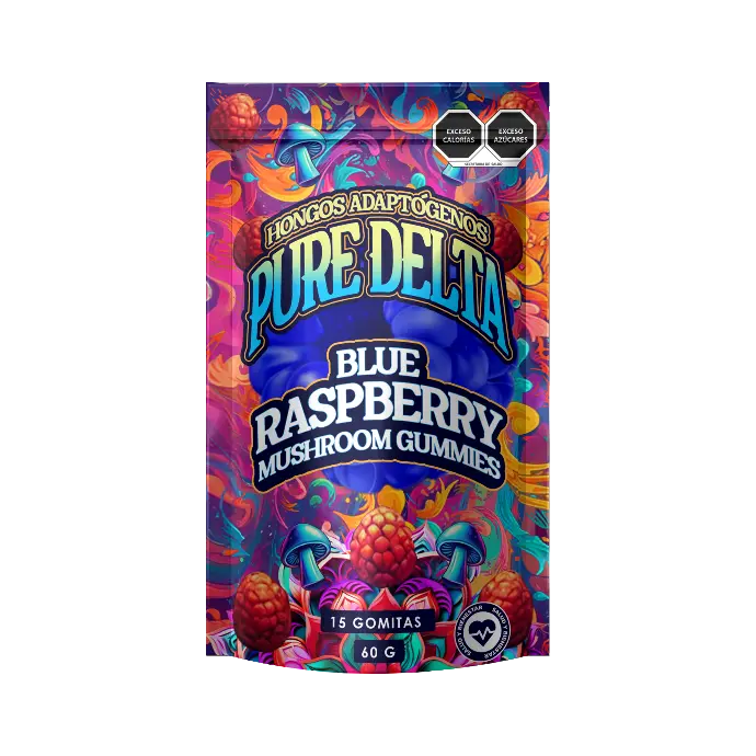 Gomitas Magic Mushroom Blue Raspberry