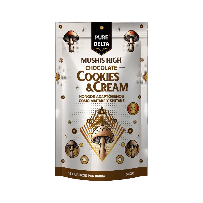 Chocolate Magic Mushroom Cookies and Cream