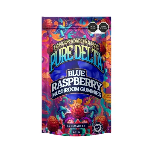 [MMGOMITABLUERASP] Gomitas Magic Mushroom Blue Raspberry