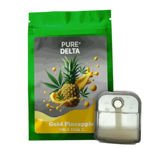 [VPLUSTANKGOLDPINEAPPLE] TANK 2 Cartucho rellenable Gold Pineapple