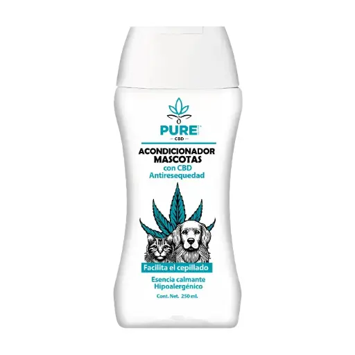 [PUACONMASC] Acondicionador para Mascotas con CBD 250ml - PURE