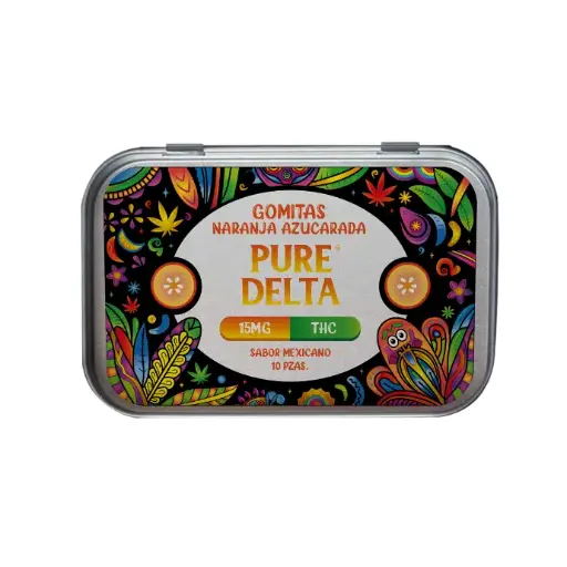 [XXPRCHH-GMNR-0010PZM2PT] Gomitas HHC - Naranja 10pz - PURE