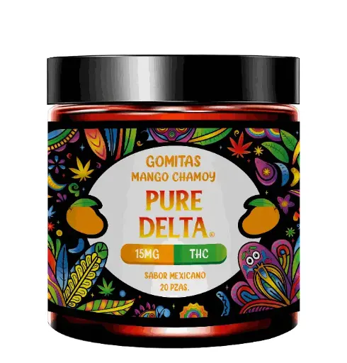 [XXPRCHH-GMMD-0020PZN2PT] Gomitas HHC - Mango Chamoy 20pz - PURE