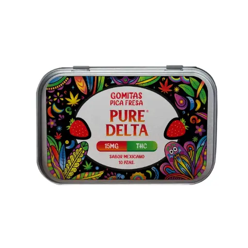 [XXPRCHH-GMPF-0010PZM2PT] Gomitas HHC - Picafresa 10pz - PURE